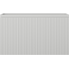Mexen Rivel badkamerkast onder wastafel 80 cm, 1 lade, geribbeld, grijs mat - 91A20-08047-1-BF62