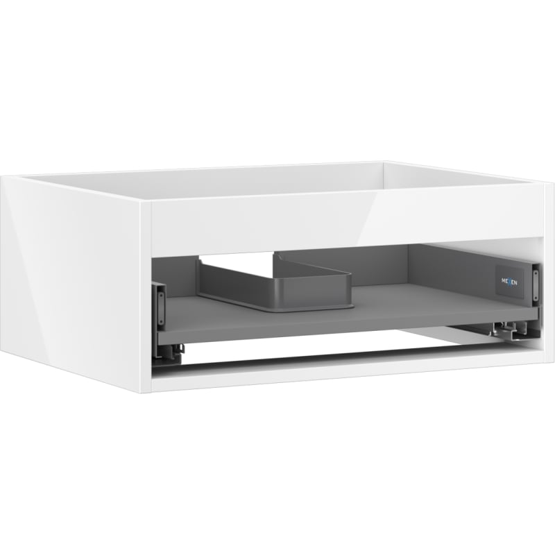 Mexen Box-A ormar za umivaonik 60 cm, 1 ladica, bijeli sjaj - 91AX0-0600-235-1-00