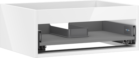 Mexen Box-A cabinet body for washbasin 60 cm, 1 drawer, white gloss - 91AX0-0600-235-1-00