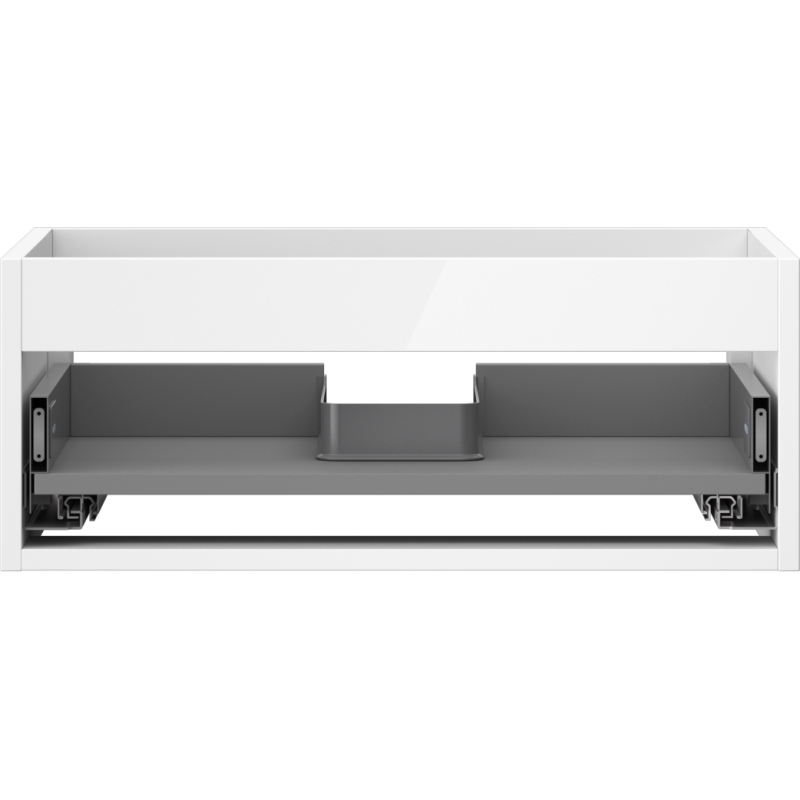 Mexen Box-A corps de meuble sous-lavabo 60 cm, 1 tiroir, blanc brillant - 91AX0-0600-235-1-00