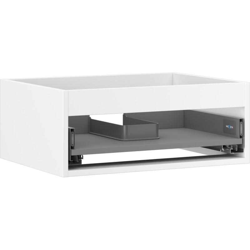 Mexen Box-A käsitööaluse kapi korpus 60 cm, 1 sahtel, valge matt - 91AX0-0600-235-1-01