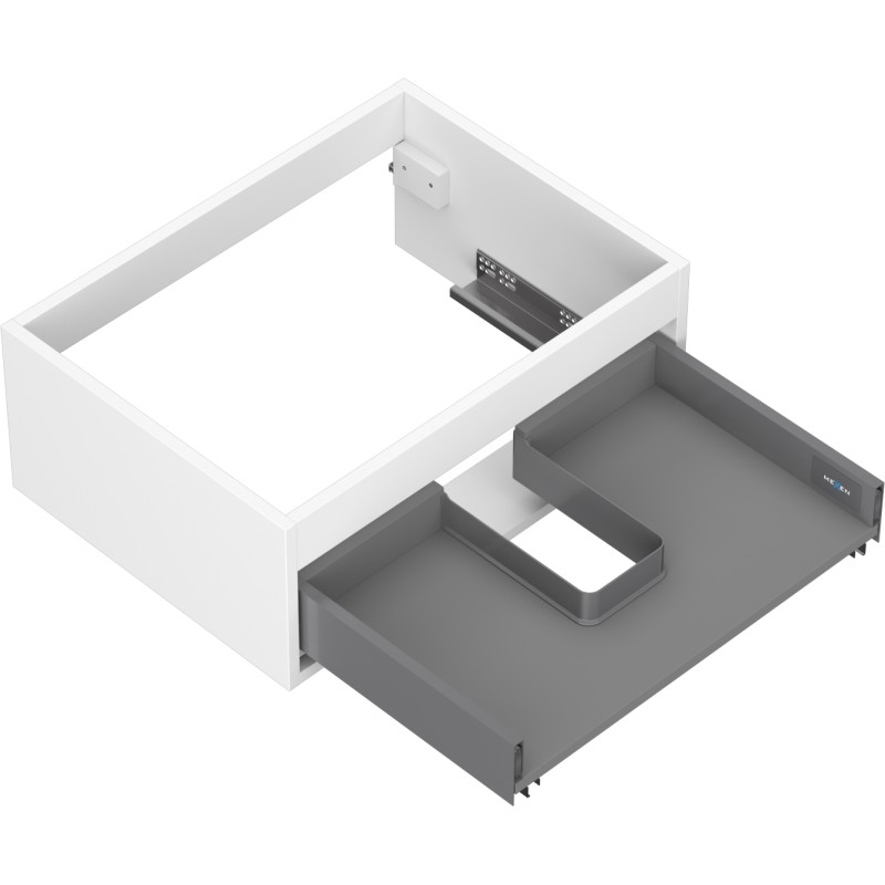 Mexen Box-A korpus ormarića ispod umivaonika 60 cm, 1 ladica, bijeli mat - 91AX0-0600-235-1-01