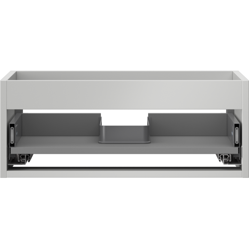 Mexen Box-A corpo de armário de lavatório 60 cm, 1 gaveta, cinza mate - 91AX0-0600-235-1-62