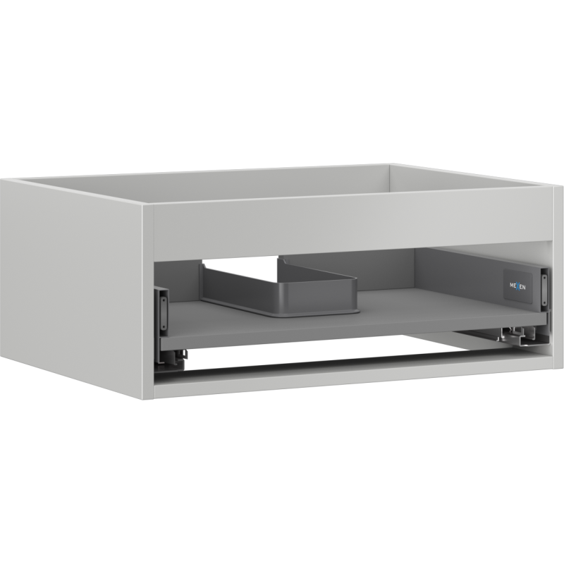 Mexen Box-A 60 cm Cabinet Body, 1 Drawer, Matte Grey - 91AX0-0600-235-1-62
