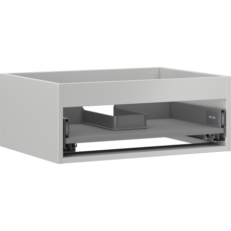 Mexen Box-A valamualuskapi korpus 60 cm, 1 sahtel, hall matt - 91AX0-0600-235-1-62