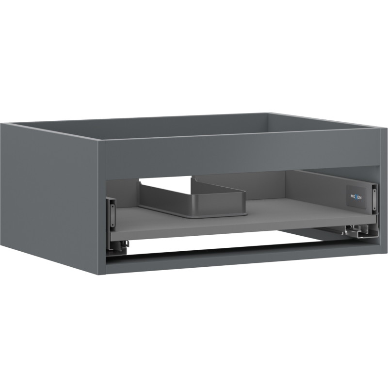 Mexen Box-A korpus ormarića za umivaonik 60 cm, 1 ladica, mat grafit - 91AX0-0600-235-1-66