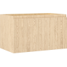 Mexen Rivel szafka łazienkowa podumywalkowa 80 cm, 1 szuflada, ryflowana , dąb - 91A20-08047-1-BF81