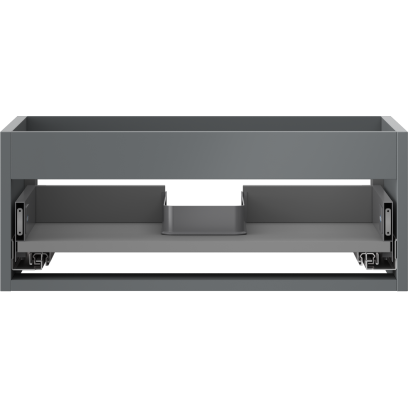 Mexen Box-A cabinet frame for washbasin 60 cm, 1 drawer, matte graphite - 91AX0-0600-235-1-66