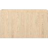 Mexen Rivel Badezimmerschrank 80 cm, 1 Schublade, geriffelt, Eiche - 91A20-08047-1-BF81