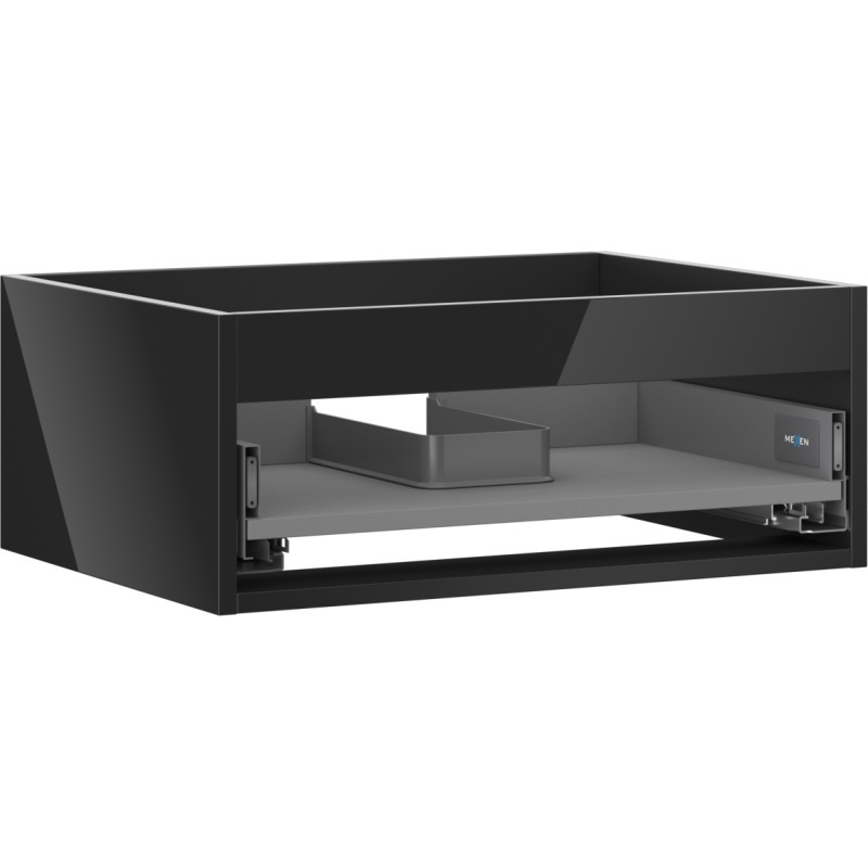 Mexen Box-A valamukapi korpus 60 cm, 1 sahtel, must läikiv - 91AX0-0600-235-1-70