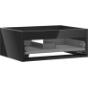 Mexen Box-A korpus szafki podumywalkowej 60 cm, 1 szuflada, czarny połysk - 91AX0-0600-235-1-70