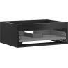 Mexen Box-A valamukapi karkass 60 cm, 1 sahtel, must matt - 91AX0-0600-235-1-71