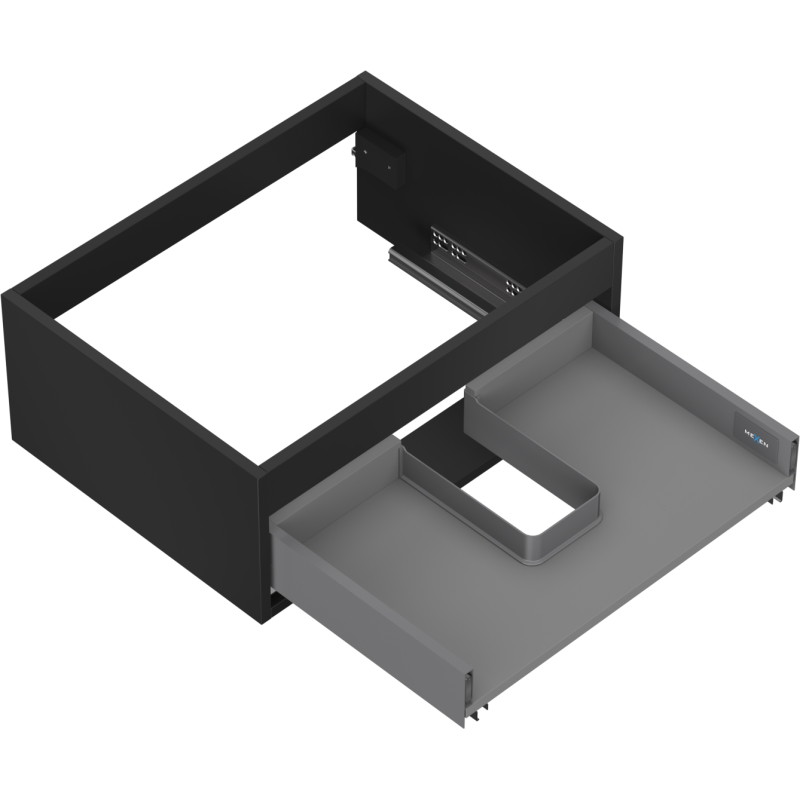 Mexen Box-A valamukapi karkass 60 cm, 1 sahtel, must matt - 91AX0-0600-235-1-71
