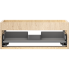 Mexen Box-A korpus ormarića ispod umivaonika 60 cm, 1 ladica, hrast - 91AX0-0600-235-1-81