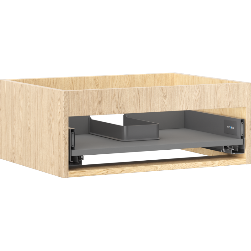 Mexen Box-A σώμα ντουλάπας υπό νιπτήρα 60 cm, 1 συρτάρι, δρυς - 91AX0-0600-235-1-81