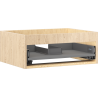 Mexen Box-A valamualuse kapi korpus 60 cm, 1 sahtel, tamm - 91AX0-0600-235-1-81