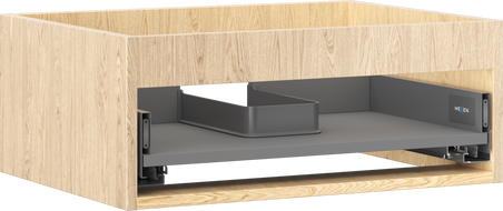 Mexen Box-A allaskaapin runko 60 cm, 1 laatikko, tammi - 91AX0-0600-235-1-81