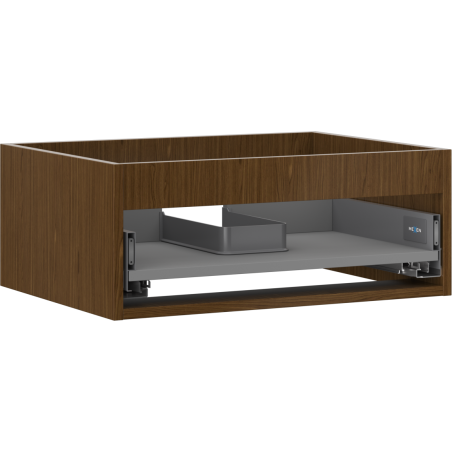 Mexen Box-A 60 cm onderkast, 1 lade, walnoot - 91AX0-0600-235-1-86