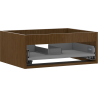 Mexen Box-A 60 cm onderkast, 1 lade, walnoot - 91AX0-0600-235-1-86
