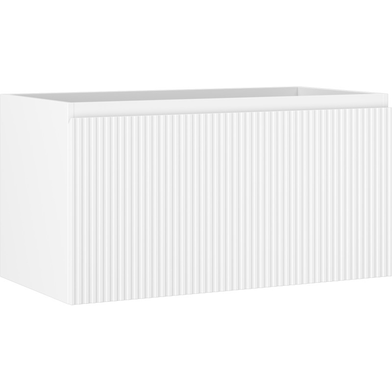 Mexen Rivel vannitoa kapialus 90 cm, 1 sahtel, sooneline, valge matt - 91A20-09047-1-BF01