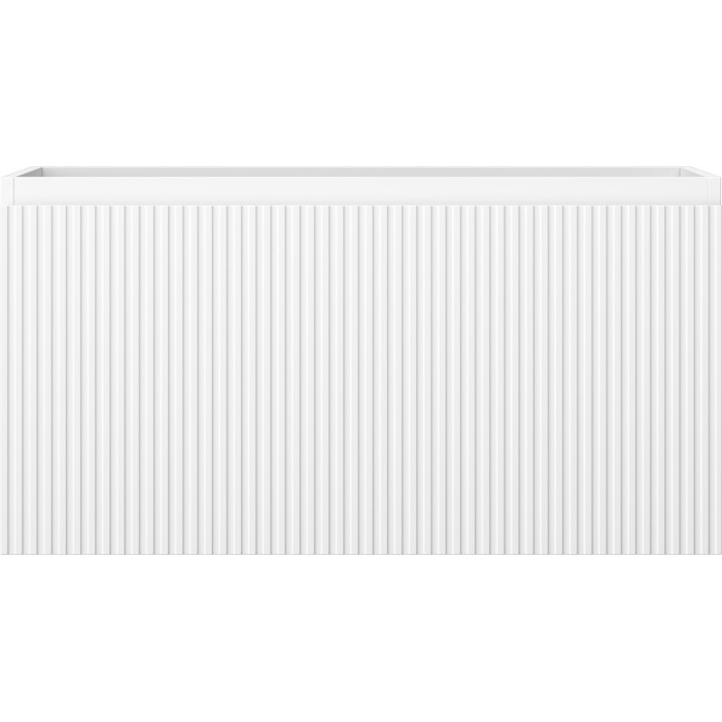 Mexen Rivel vannitoa kapialus 90 cm, 1 sahtel, sooneline, valge matt - 91A20-09047-1-BF01