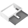 Mexen Box-A kastlichaam voor wastafel 70 cm, 1 lade, wit glans - 91AX0-0700-235-1-00