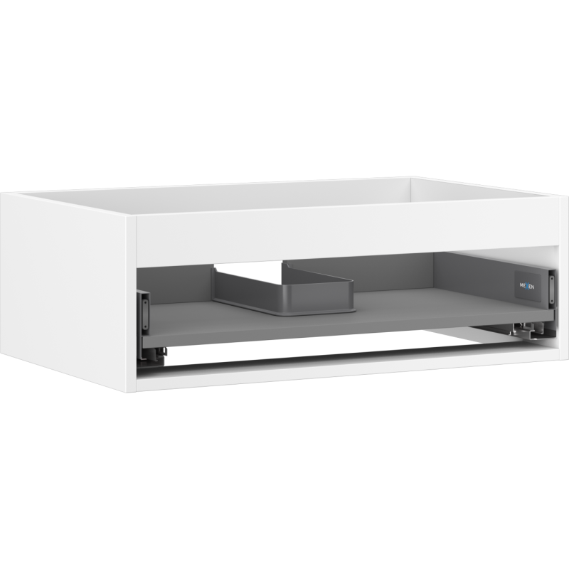 Mexen Box-A kastlichaam voor wastafelonderkast 70 cm, 1 lade, wit mat - 91AX0-0700-235-1-01