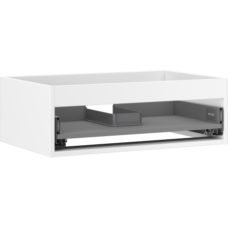 Mexen Box-A Korpus für Waschtischunterschrank 70 cm, 1 Schublade, Weiß Matt - 91AX0-0700-235-1-01