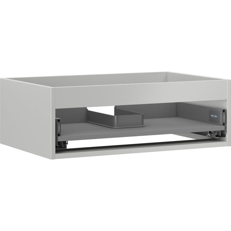 Mexen Box-A korpus ormarića ispod umivaonika 70 cm, 1 ladica, siva mat - 91AX0-0700-235-1-62