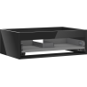 Mexen Box-A Korpus Waschtischunterschrank 70 cm, 1 Schublade, Schwarz glänzend - 91AX0-0700-235-1-70