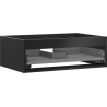 Mexen Box-A Korpus Waschtischunterschrank 70 cm, 1 Schublade, Schwarz matt - 91AX0-0700-235-1-71