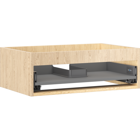 Mexen Box-A Korpus des Waschtischunterschranks 70 cm, 1 Schublade, Eiche - 91AX0-0700-235-1-81