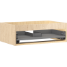 Mexen Box-A Korpus des Waschtischunterschranks 70 cm, 1 Schublade, Eiche - 91AX0-0700-235-1-81