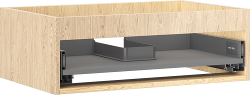 Mexen Box-A kropp av en 70 cm handfatsskåp, 1 låda, ek - 91AX0-0700-235-1-81