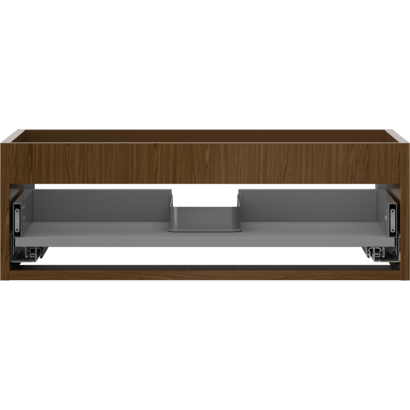 Mexen Box-A Cabinet Base for Washbasin 70 cm, 1 Drawer, Walnut - 91AX0-0700-235-1-86