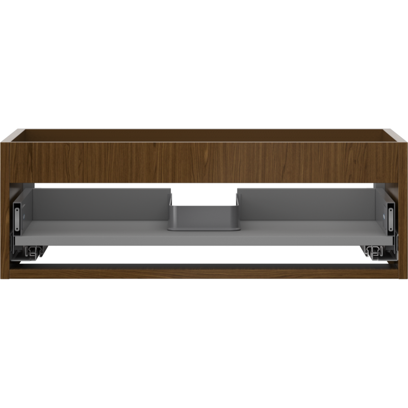 Mexen Box-A kastlichaam onder wastafel 70 cm, 1 lade, walnoot - 91AX0-0700-235-1-86