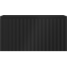 Mexen Rivel badkamerkast onder de wastafel 90 cm, 1 lade, gefreesd, zwart mat - 91A20-09047-1-BF71