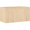 Mexen Rivel kupaonski ormarić ispod umivaonika 90 cm, 1 ladica, rebrast, hrast - 91A20-09047-1-BF81