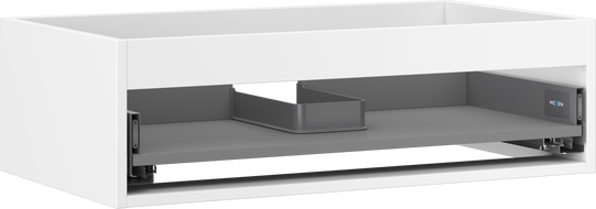 Mexen Box-A Korpus vum Ënnerschief mat 80 cm, 1 Schub, wäiss matt - 91AX0-0800-235-1-01