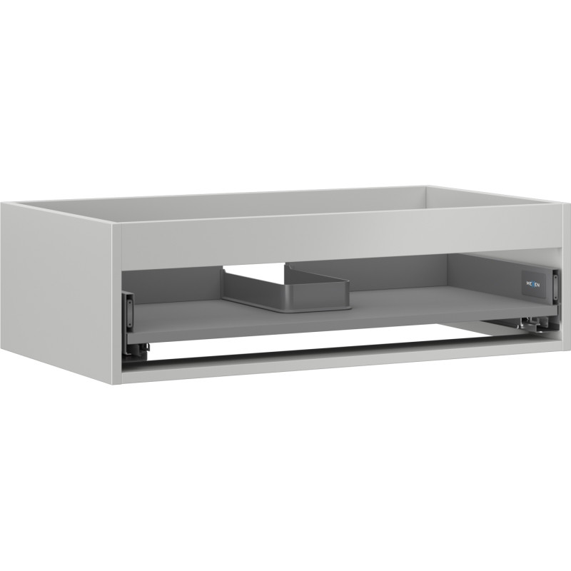 Mexen Box-A valamu aluskapi korpus 80 cm, 1 sahtel, hall matt - 91AX0-0800-235-1-62