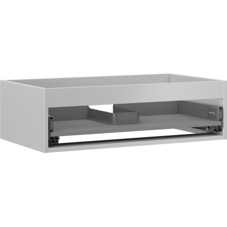 Mexen Box-A pesualtaan kuuluvan kaapin runko 80 cm, 1 laatikko, harmaa matta - 91AX0-0800-235-1-62