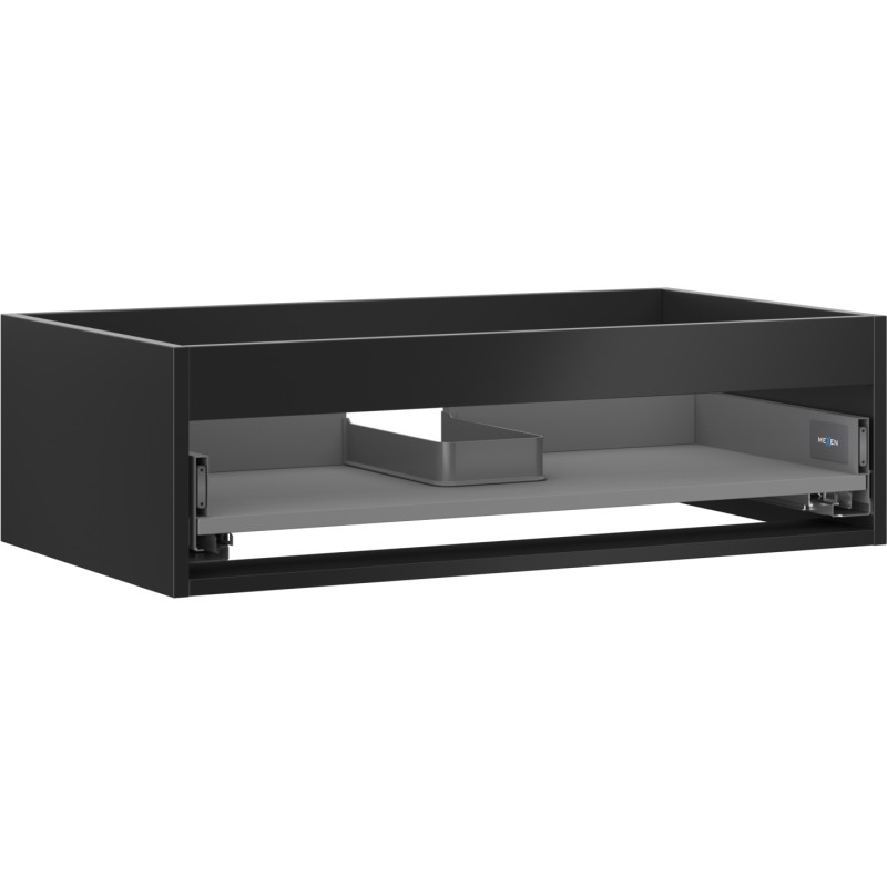 Mexen Box-A valamukapi karkass 80 cm, 1 sahtel, must matt - 91AX0-0800-235-1-71