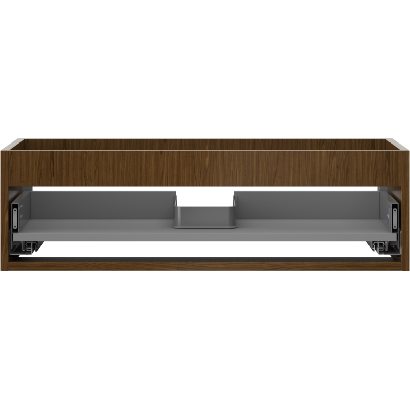 Mexen Box-A cabinet body for washbasin 80 cm, 1 drawer, walnut - 91AX0-0800-235-1-86