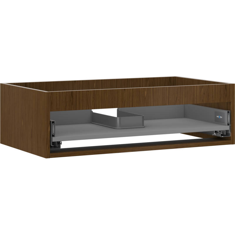 Mexen Box-A altaan alla olevan kaapin runko 80 cm, 1 laatikko, pähkinäpuu - 91AX0-0800-235-1-86
