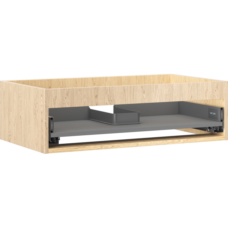 Mexen Box-A valamualuse kapi korpus 80 cm, 1 sahtel, tamm - 91AX0-0800-235-1-81