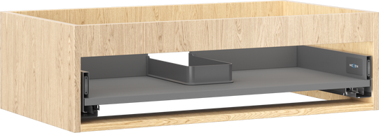 Mexen Box-A valamualuse kapi korpus 80 cm, 1 sahtel, tamm - 91AX0-0800-235-1-81