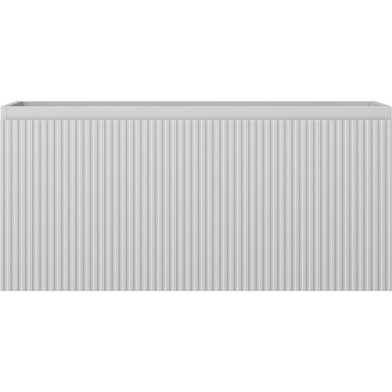 Mexen Rivel vannitoakapp valamu alla 100 cm, 1 sahtel, sooniline, hall matt - 91A20-10047-1-BF62