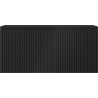 Mexen Rivel Badezimmer-Unterschrank 100 cm, 1 Schublade, geriffelt, schwarz matt - 91A20-10047-1-BF71
