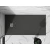 Mexen Stone+ composite rectangular shower tray 160 x 90 cm, anthracite - 44719016