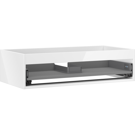 Mexen Box-A korpus szafki podumywalkowej 90 cm, 1 szuflada, biały połysk - 91AX0-0900-235-1-00